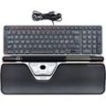 Contour Design RollerMouse RED wireless USB Tastatur, Maus-Set Nordisch, QWERTY Schwarz