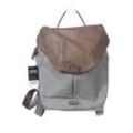 Zwei Damen Rucksack, grau, Gr.