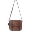 Fossil Damen Handtasche, braun, Gr.