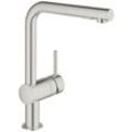 Grohe - Hauptmerkmale Minta Einhand-Spültischbatterie, 1/2″ Supersteel (30274Dc0)