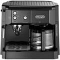 DeLonghi BCO 411.B Espressomaschine mit Siebträger Schwarz Fassungsvermögen Tassen=10 Glaskanne, mi