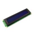 Display Elektronik LCD-Display Schwarz, Weiß Blau (B x H x T) 190 x 54 x 13.7 mm DEM40491SBH-PW-N