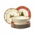 Seltmann Weiden Tafelservice Marieluise Weihnachtsnostalgie 12er Set