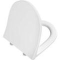 Vitra Sento Slim Wrap WC-Sitz 130-401R009 36,8x45,2cm, mit Absenkautomatik und Schnellverschluss, edelweiß