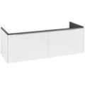 Villeroy und Boch Subway 3.0 Waschtisch-Unterschrank C601L0VE 127,2x42,9x47,8cm, mit LED/Griff Aluminium glänzend, brilliant white