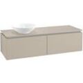 Villeroy und Boch Villeroy & Boch Legato Waschtischunterschrank B58700VK 140x38x50cm, Soft Grey