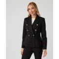 Couture Ponte Blazer mit Nadelstreifen