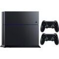 Sony PlayStation 4 1 TB [Ultimate Player Edition inkl. 2 Wireless Controller] matt schwarz