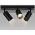 Led Spotleuchte Deckenstrahler led wechselbar, Warmweiß Doppelkopfstrahler Deckenleuchte schwenkbar Wandleuchte für Wohnzimmer, Küche, Esszimmer