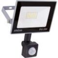 Licht-erlebnisse - led Außenleuchte Wand Glas mit Bewegungsmelder IP65 kaltweißes Licht 6200 k 1690 lm h: 15,9 cm