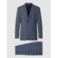 Slim Fit Anzug mit Glencheck-Muster Modell 'LIAM'