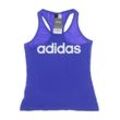 adidas Damen Top, blau, Gr. 34