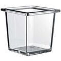 Emco Liaison Glasschale für Reling 186600002 glas, 97,5x99x97,5mm, tief