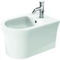 Duravit White Tulip Wand-Bidet 2293150000 37x54cm, mit Hahnloch, Überlauf, Hahnlochbank, weiß