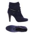 Tamaris Damen Stiefelette, blau, Gr. 40