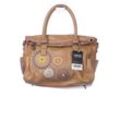 Desigual Damen Handtasche, braun, Gr.