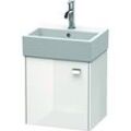 Duravit Brioso Waschtischunterschrank BR4050L1022 43,4x33,9x44,2cm, Tür links, chrom/weiß Hochglanz