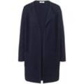 Long-Strickjacke aus 100% SUPIMA®-­Baumwolle Peter Hahn blau, 42