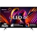 HISENSE QLED-Fernseher "85E77NQ PRO", E (A-G), grau, 85, Fernseher, 4K UHD, QLED