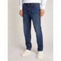 Straight-Jeans TOMMY HILFIGER "CORE HARLEM", Herren, Gr. 30, Länge 36, blau (royal blau), Denim/Jeans, Obermaterial: 99% Baumwolle, 1% Elasthan, casual, Jeans