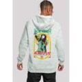 Kapuzenpullover F4NT4STIC "Bob Marley Reggae Music Exodus Singing" Gr. L, grau (erdgrau), Herren, Obermaterial: 65% Baumwolle, 35% Polyester, Pullover, Premium Qualität, Band, Logo