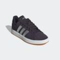 Sneaker ADIDAS SPORTSWEAR "GRAND COURT BASE 00S", Gr. 36, aurora schwarz, matte silber, cloud weiß, Leder, Synthetik, sportlich, Schuhe, Design auf den Spuren des adidas Superstar