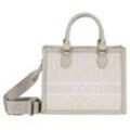 Handtasche JOOP "mazzolino catena aurelia handbag shz", Damen, Gr. B/H/T: 26,5cm x 21cm x 14cm, beige (bleached sand), Kunstfaser, Taschen