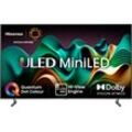 HISENSE Mini-LED-Fernseher "75U6NQ", 4KUHD, ULED, Mini LED, E (A-G), Fernseher, schwarz, 75