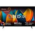 HISENSE QLED-Fernseher "85E77NQ", 4K UHD, QLED, E (A-G), Fernseher, schwarz, 85