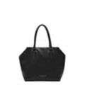 Henkeltasche LIEBESKIND BERLIN "Kayla Satchel M" Gr. B/H/T: 46cm x 28cm x 16cm, schwarz, Damen, Leder, unifarben, Taschen, Shopper Schultertasche Handtasche Damen