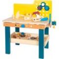 Spielwerkbank SMALL FOOT "Workshop", bunt, Rollenspielzeug, KinderB:26cm H:47cm L:40cm, Holz, aus Holz, B:26cm H:47cm L:40cm