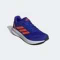 Laufschuh ADIDAS PERFORMANCE "RUNFALCON 5" Gr. 41, lucid blau, impact orange, core schwarz, Textil, Synthetik, Schuhe