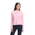 Strickpullover BETTY BARCLAY "Betty Barclay Feinstrickpullover mit Struktur", Damen, Gr. 36, pink (pink nectar), Strick, Obermaterial: 50% Viskose, 27% Polyamid, 23% Polyester., casual, gerade normal, U-Boot-Ausschnitt, Langarm, Pullover, Knöpfe