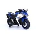 TPFLiving Elektro-Kindermotorrad Motorrad 888 blau - Kindermotorrad - Elektromotorrad - Stützräder