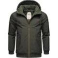 Winterjacke RAGWEAR "Stewie" Gr. S (48), grün (olivgrün), Herren, Obermaterial: 100% Polyester, Futter: 100% Polyester, Wattierung: 100% Polyester, Jacken, wasserdichte Herren Outdoorjacke mit großer Kapuze