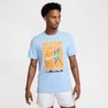 NikeCourt Dri-FIT Tennis T-Shirt (Herren) - Blau