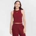 Nike Sportswear geripptes Tanktop (Mädchen) - Rot