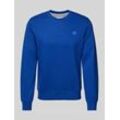 Regular Fit Sweatshirt aus Baumwoll-Mix mit Logo-Detail