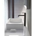 Duravit C.1 Waschtischarmatur C11040002046 Ausladung 166mm, ohne Zugstangen-Ablaufgarnitur, schwarz matt