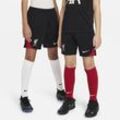 FC Liverpool Strike Nike Dri-FIT Fußball-Strick-Shorts für ältere Kinder - Schwarz