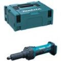 Makita - Geradschleifer DGD800ZJ (nur Gerät + makpac 2)