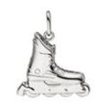 Ketten-Anhänger JOBO "Anhänger Inline-Skate", silber (silber 925), Schmuckanhänger, Damen, Silber 925 (Sterlingsilber), 925 Silber