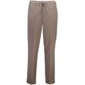 Stoffhose LINDBERGH "Lindbergh Freizeithose", Herren, Gr. L, braun (deep sand mel), Oberstoff: 35% Polyester (recycelte Fasern), 31% Viskose, 30% Polyester, 4% Elasthan, relaxed fit, Hosen