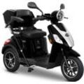 Elektromobil ROLEKTRO "E-Trike 25 V.2, Blei-Gel-Akku", schwarz, ElektromobileB:70cm H:95cm L:150cm, B:70cm H:95cm L:150cm