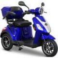 Elektromobil ROLEKTRO "E-Trike 25 V.2, Blei-Gel-Akku", blau, ElektromobileB:70cm H:95cm L:150cm, B:70cm H:95cm L:150cm