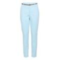 Chinohose B.YOUNG "Chinohose BYDays", Damen, Gr. 34, N-Gr, blau (angel falls), Web, Obermaterial: 98% Baumwolle CO. 2% Elasthan EL., casual, relaxed fit lang, Hosen