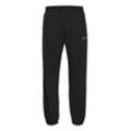 Jogginghose THEJOGGCONCEPT "Jogginghose JCMMSANDER JOGGING PANTS" Gr. L, N-Gr, schwarz, Herren, Obermaterial: 85% Baumwolle CO. 15% Polyester PES., Hosen