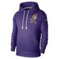 Los Angeles Lakers Standard Issue Courtside Nike Dri-FIT Hoodie (Herren) - Lila