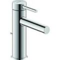 Duravit M FreshStart Circle Waschtischarmatur CE1021001010 mit Zugstangen-Ablaufgarnitur, Ausladung 117mm, chrom Hochglanz