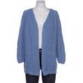 Peter Hahn Damen Strickjacke, blau, Gr. 42